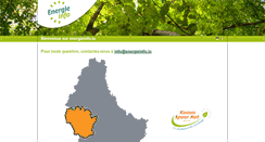 Desktop Screenshot of energieinfo.lu